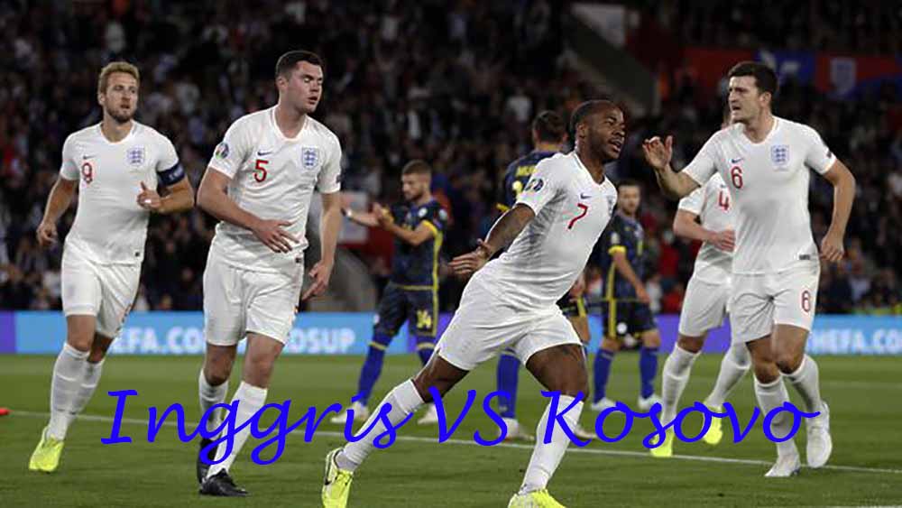 Hasil Lomba Kualifikasi Piala Eropa 2020 Inggris VS Kosovo